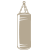 Icon bocksack kickboxen probetraining beige